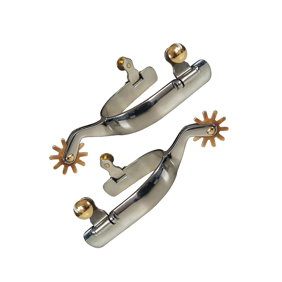 2x Horse Spurs Anti Rust Western Style – 5 Colors
