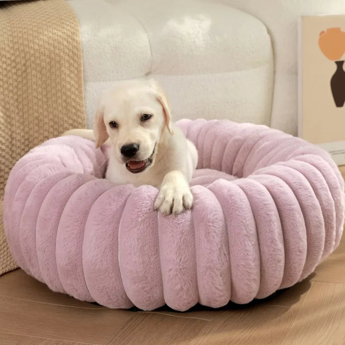 40-70cm Round Pet Bed for Dog Bed Super Soft - ProPawPet.com