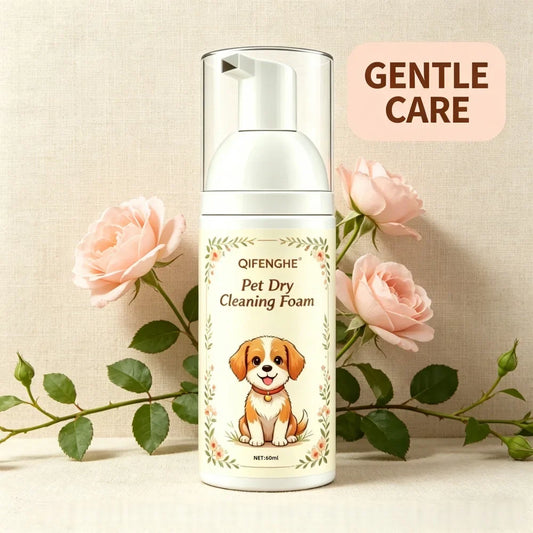 QIFENGHE 60ml Pet Dry Cleaning Foam, - ProPawPet.com