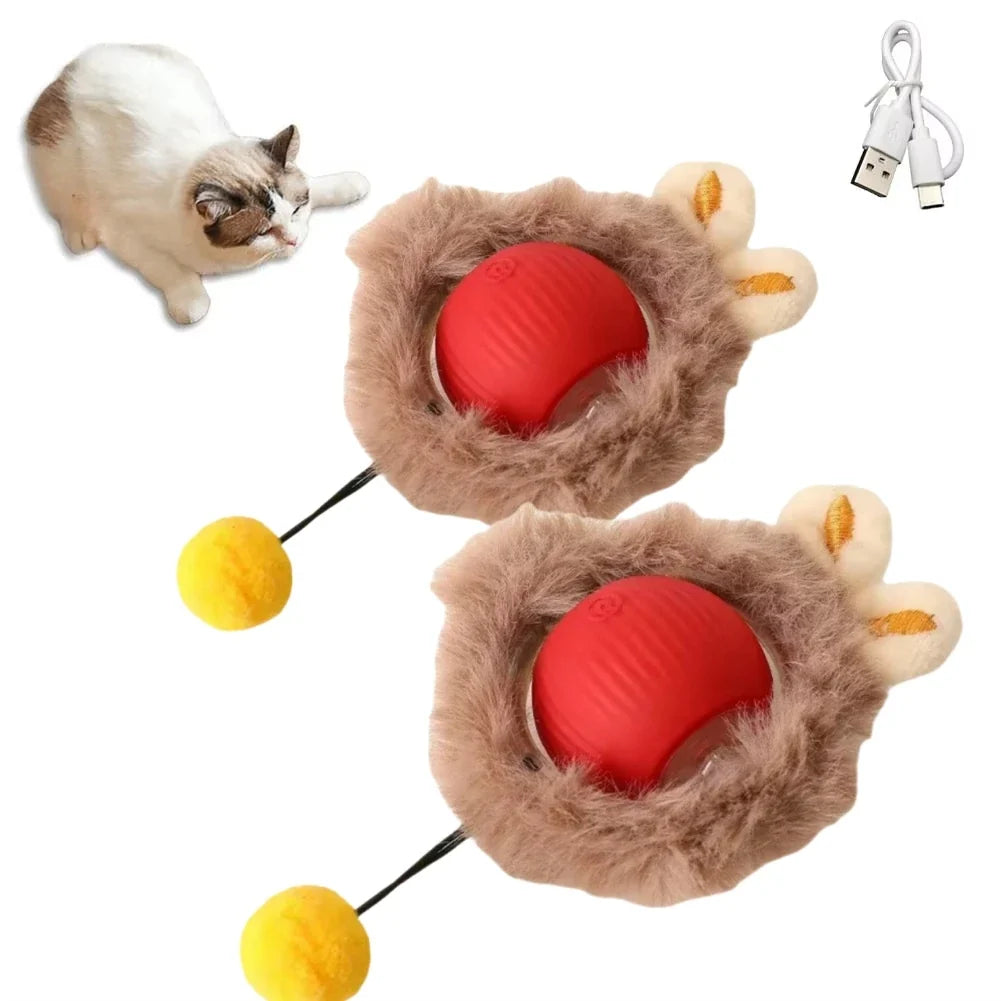 Rechargeable 1 Interactive Cat Toys Ball – Cat Supplies