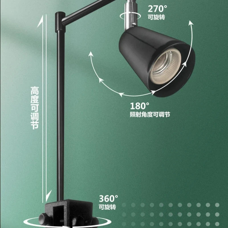 NOMOY Reptile Lamp Stand with Adjustable - ProPawPet.com