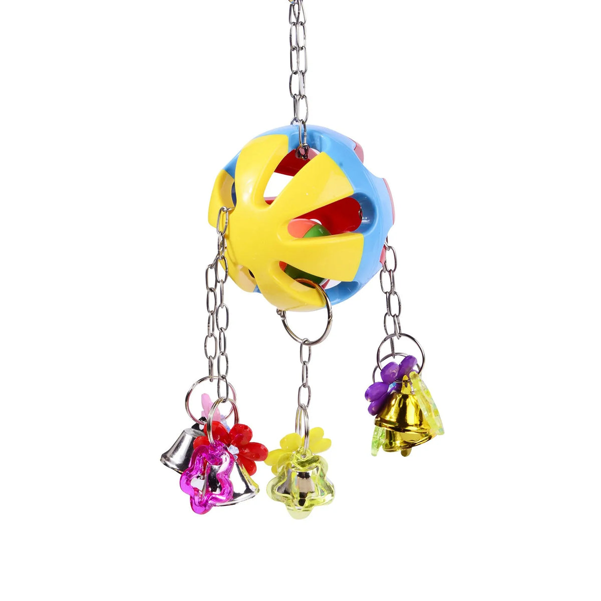 Bird Parrot Plaything Colorful Ball