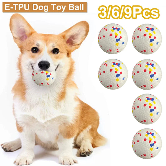 1/3/6/9Pcs Bite Resistant Solid Dog Ball - ProPawPet.com