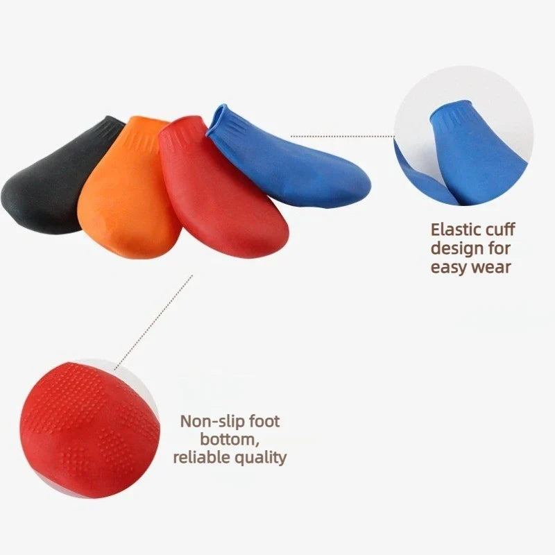 Waterproof Dog Shoes Durable Balloon Rubber - ProPawPet.com