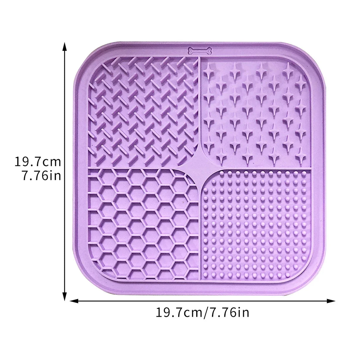 1PC-Silicone pet lick mat; pet slow feed - ProPawPet.com