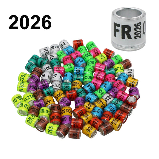 100Pcs 2026 Pigeon Foot Ring ID 8mm With - ProPawPet.com
