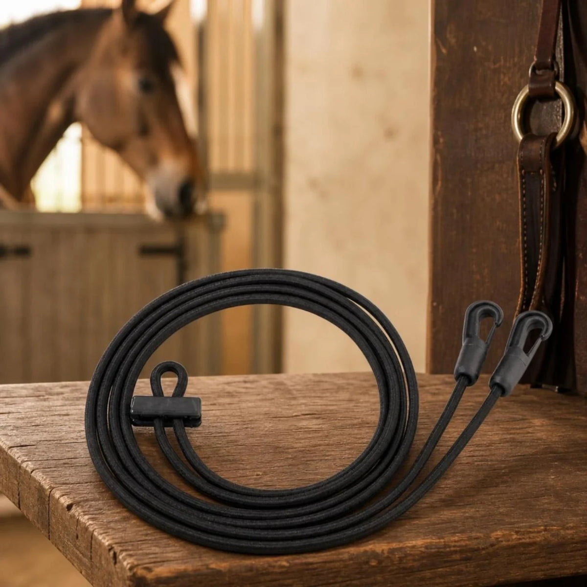 Elastic Side Rein with Snap Hooks - ProPawPet.com