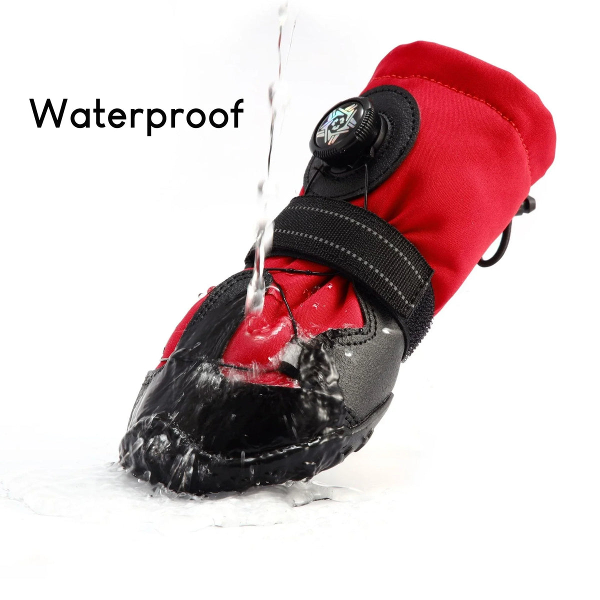 Non-Slip Heavy-duty Dog Boots with Rotating Dial for Med Large Anti – photo 5