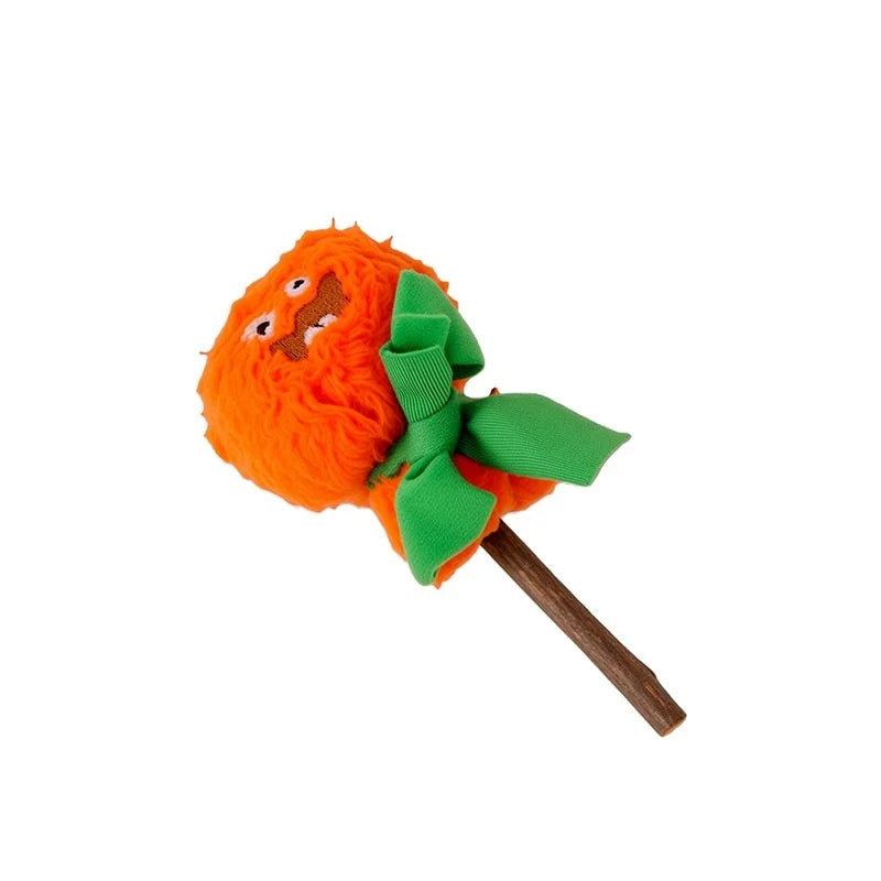 Halloween Plush Dog Plaything with Squeaker Bite Resistant Molar, Interactive