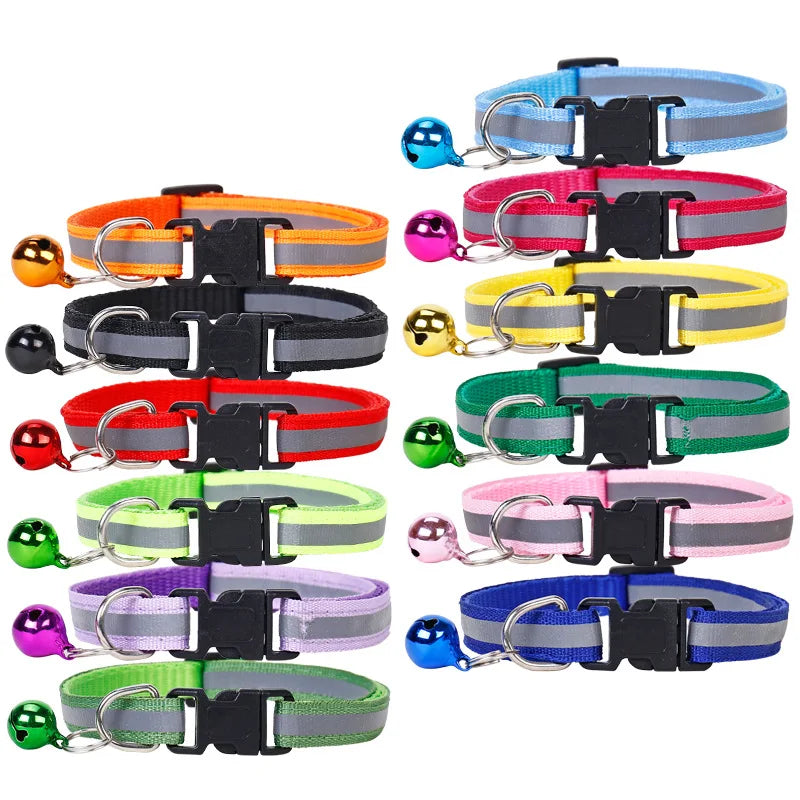 1 Pc Pet Cat Reflective Collar Safety Buckle - ProPawPet.com