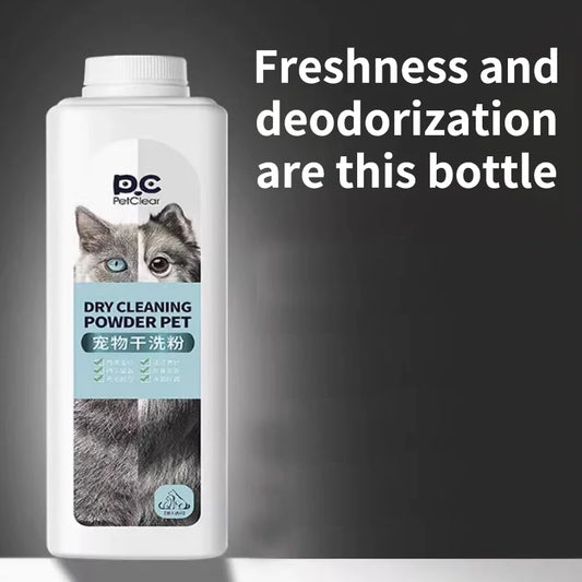 PETCLEAR 500g Pet Dry Shampoo Cleaning - ProPawPet.com