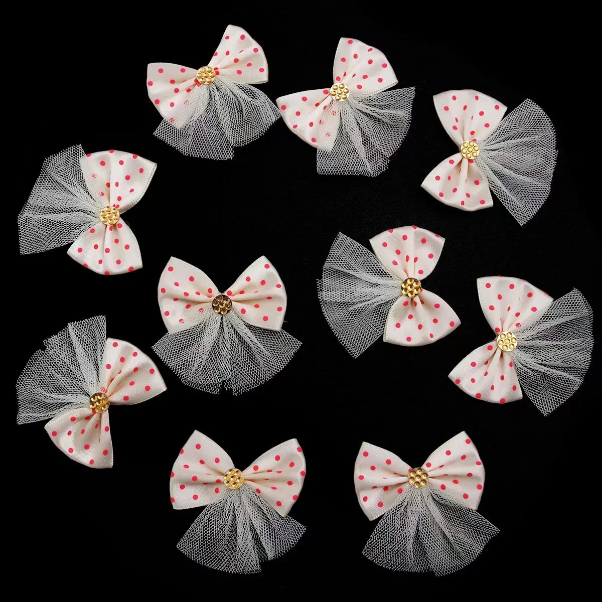 5/10pcs Lace Dog Hairbows Dog Bows With - ProPawPet.com