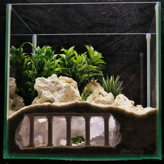 1Pc 3D Printed Fish Tank Cave Shelter for - ProPawPet.com