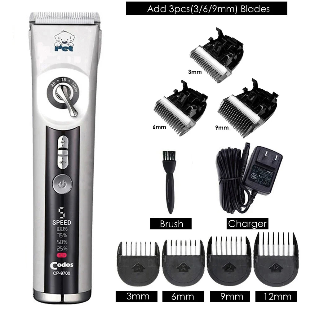 Codos CP9700 Pet Dog Clippers Professional - ProPawPet.com