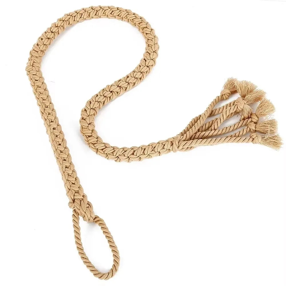 120CM Ramie Rope Weave Horse Whip Bull whip - ProPawPet.com