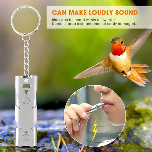 Metal Birds Ultrasonic Training Whistle Back - ProPawPet.com