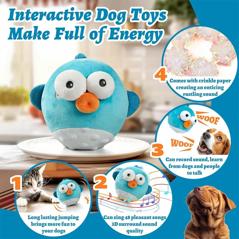 Pet Cat Dog Toy,Rechargeable Crinkle Chew - ProPawPet.com