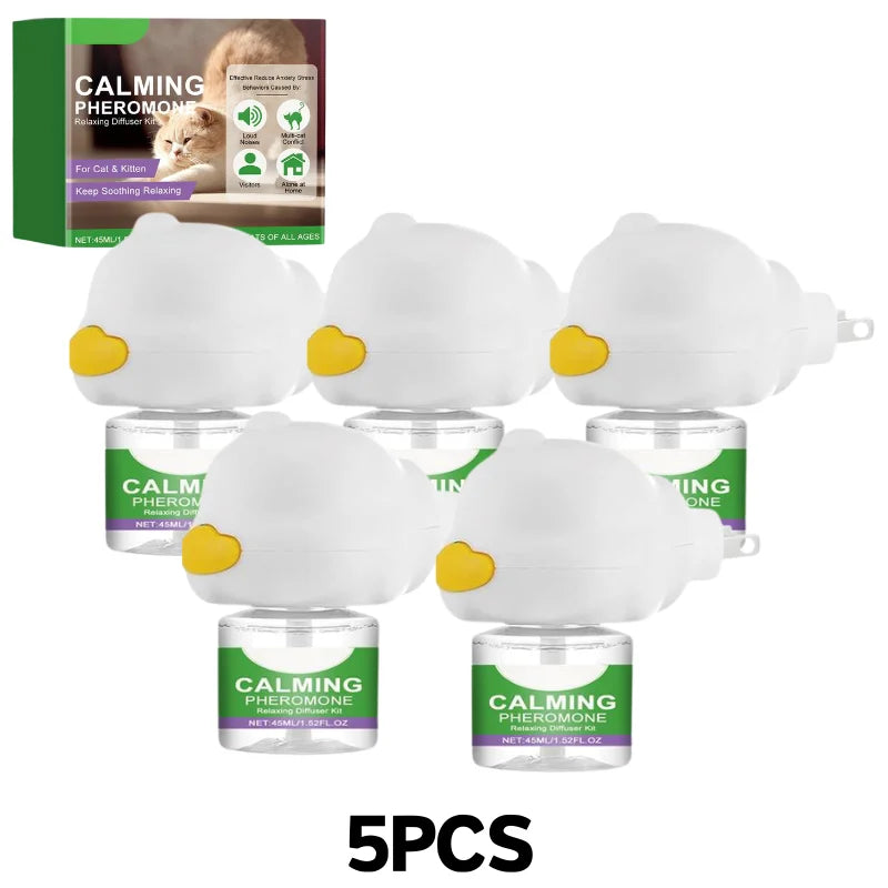 45ml Cat Calming Pheromone Diffuser Kit – 5 Colors