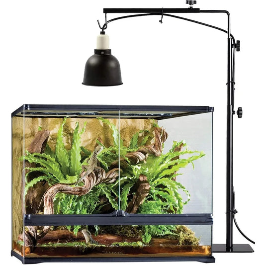 Reptile Lamp Stand Adjustable Floor Light