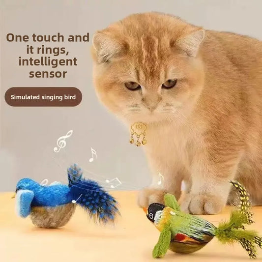 Self-hilarity Wall Hanging Birds Cat Toy - ProPawPet.com