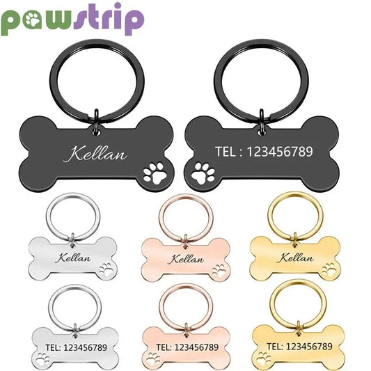Engraved Pet ID Name for Cat Puppy Dog - ProPawPet.com