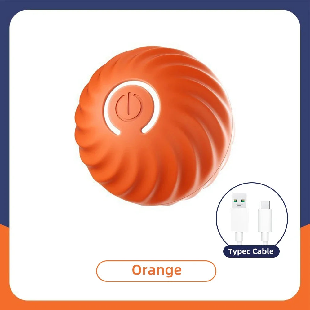 Rechargeable Smart Dog Toys Intelligent Gravity Jump Ball, Interactive