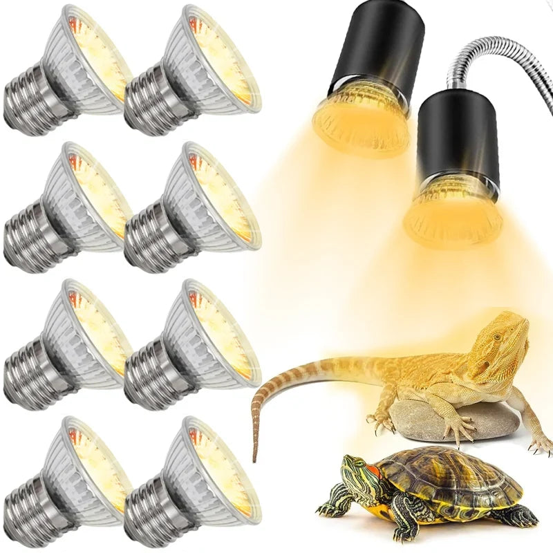 25/50/75W UVA UVB Reptile Lamp Bulb Turtle - ProPawPet.com