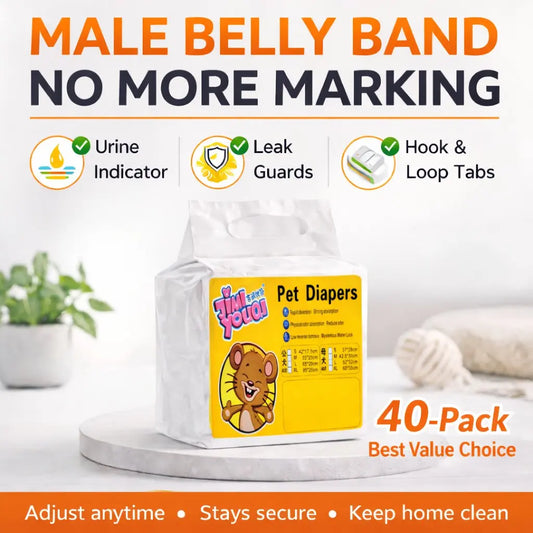 JM40 large pack pet disposable diapers, - ProPawPet.com