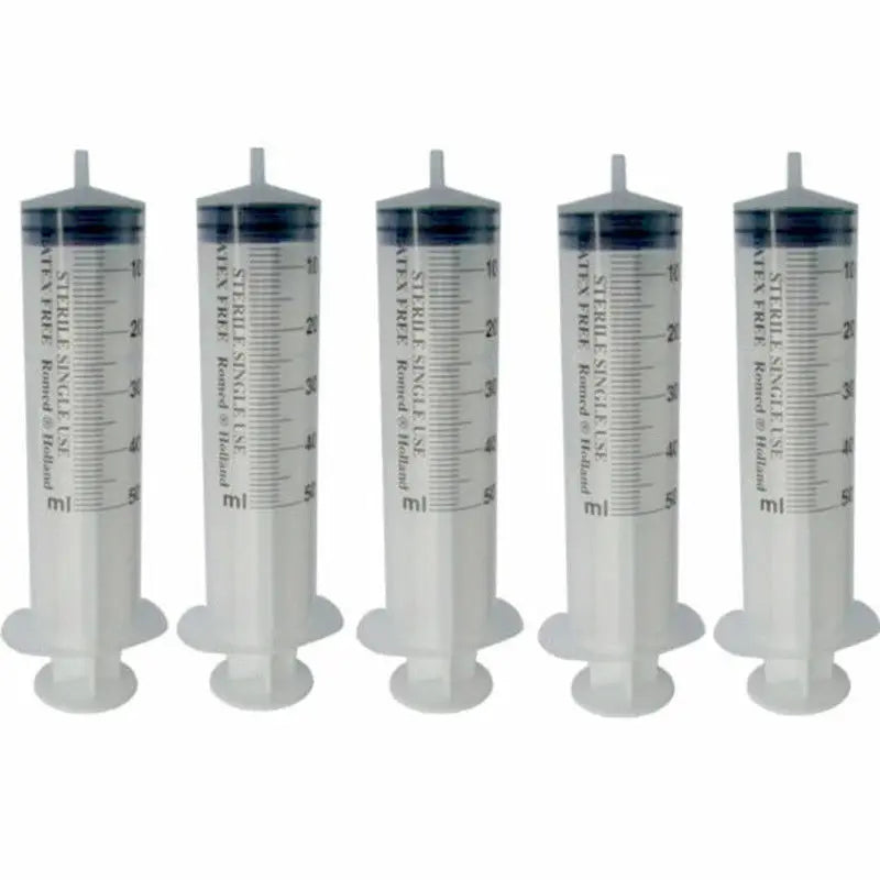 1ml-10ml Plastic Bulk Needle-free Disposable Syringes – 9 Colors