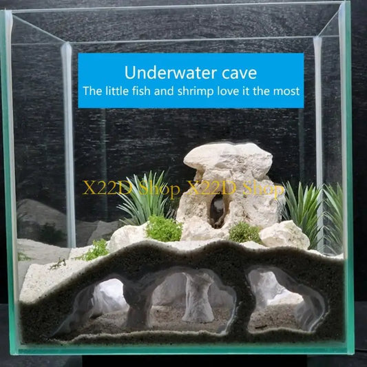 X22D Natural Cave Hideaway For Fish Shrimp - ProPawPet.com