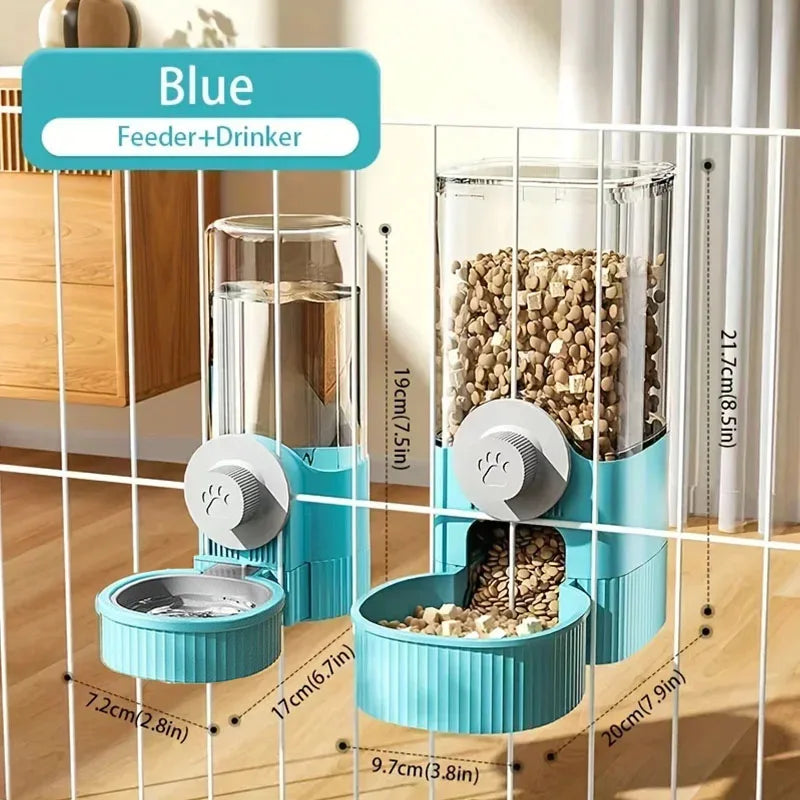 Hanging Cat & Dog Automatic Food Feeder – Cat Supplies