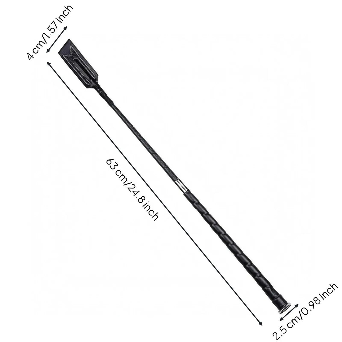 Alloy Head Equestrian Riding Whip Non Slip - ProPawPet.com
