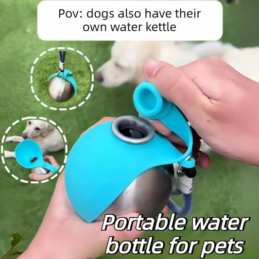 Dog Water Bottle with Removable Silicone - ProPawPet.com