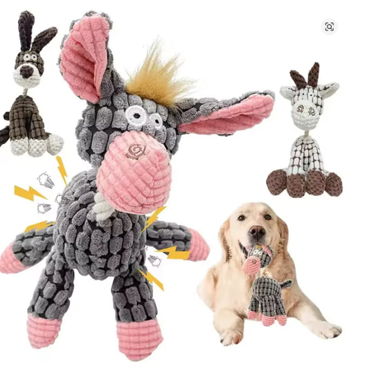 Interactive Cotton Rope Donkey Toy - ProPawPet.com