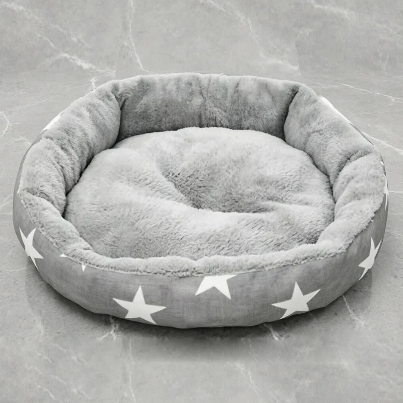 Round Corduroy Cat Bed, Soft and Warm Pet Bed - ProPawPet.com