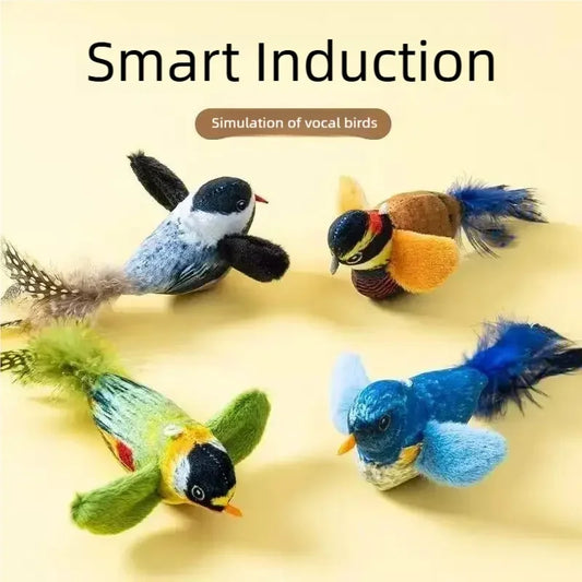 Smart Touch Activated Chirping Bird Cat Toy - ProPawPet.com