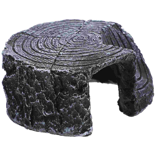 125x11x6cm Resin Reptile Hideout Stump - ProPawPet.com