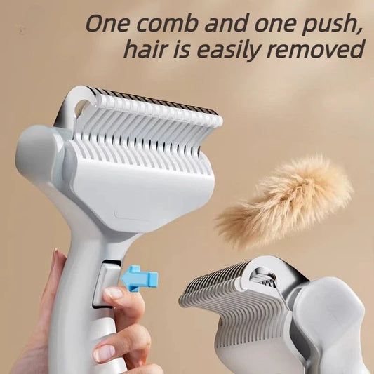 Dog Cat Hair Removal Comb Stainless Steel - ProPawPet.com