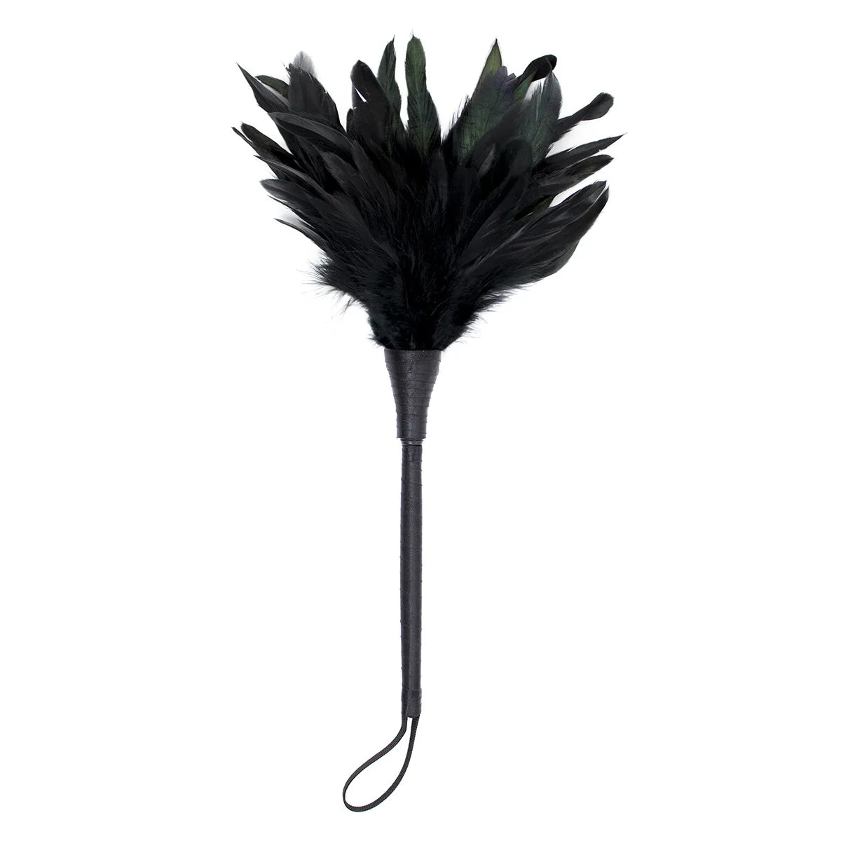 36cm Soft Feather Horse Crop, Whip – 2 Colors