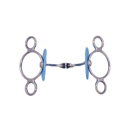 3-Piece Pelham Bit with Guards Horse Bit - ProPawPet.com