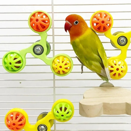 Parrot Toy Interactive Rotating Windmill - ProPawPet.com