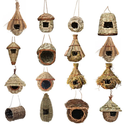 17 Style Birds Nest Bird Cage Natural Grass - ProPawPet.com