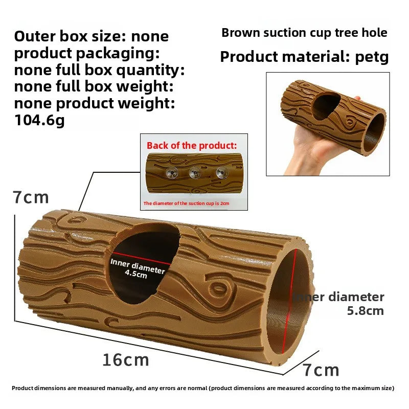 Reptile Suction Cup Hide – Artificial Tree