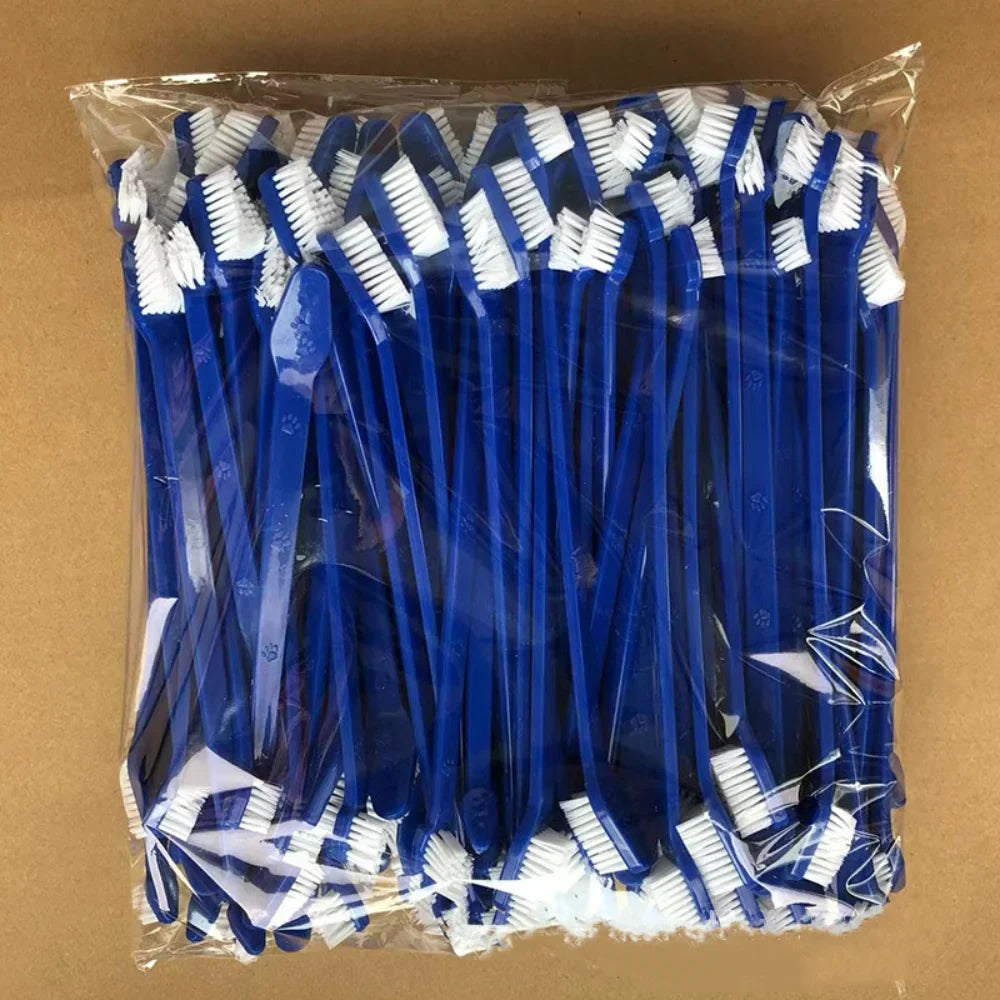 Double-headed Dog Toothbrush Portable Soft - ProPawPet.com