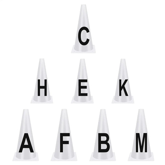 4/8pcs Horse Training cones with letters - ProPawPet.com