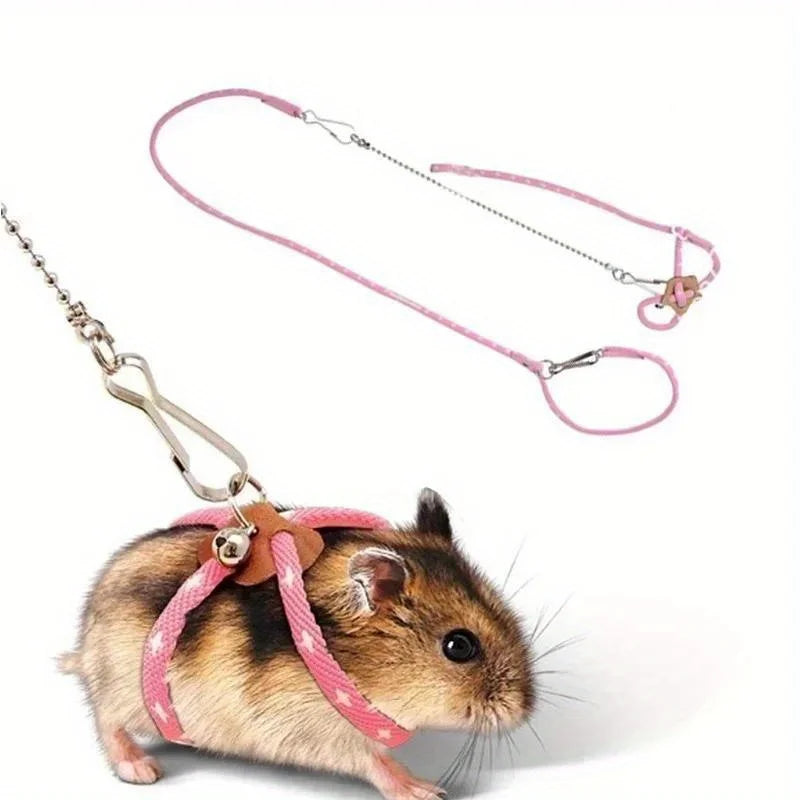 Small Pet Adjustable Soft Strap Lead – 2 Colors