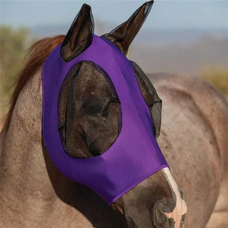 New Breathable Horse Fly Mask for Repelling - ProPawPet.com