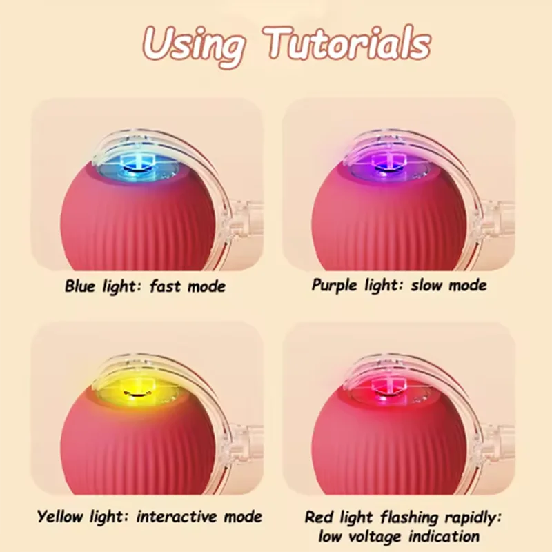 Cat Interactive ball Toy, Automatic Rolling - ProPawPet.com
