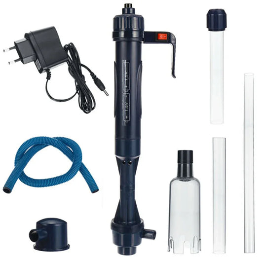 3w Aquarium Electric Gravel Cleaner Water Change Pump