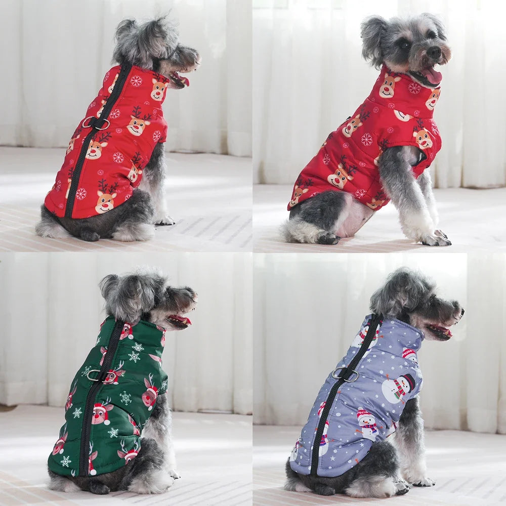 Winter Pet Dog Jacket Christmas Costume for - ProPawPet.com